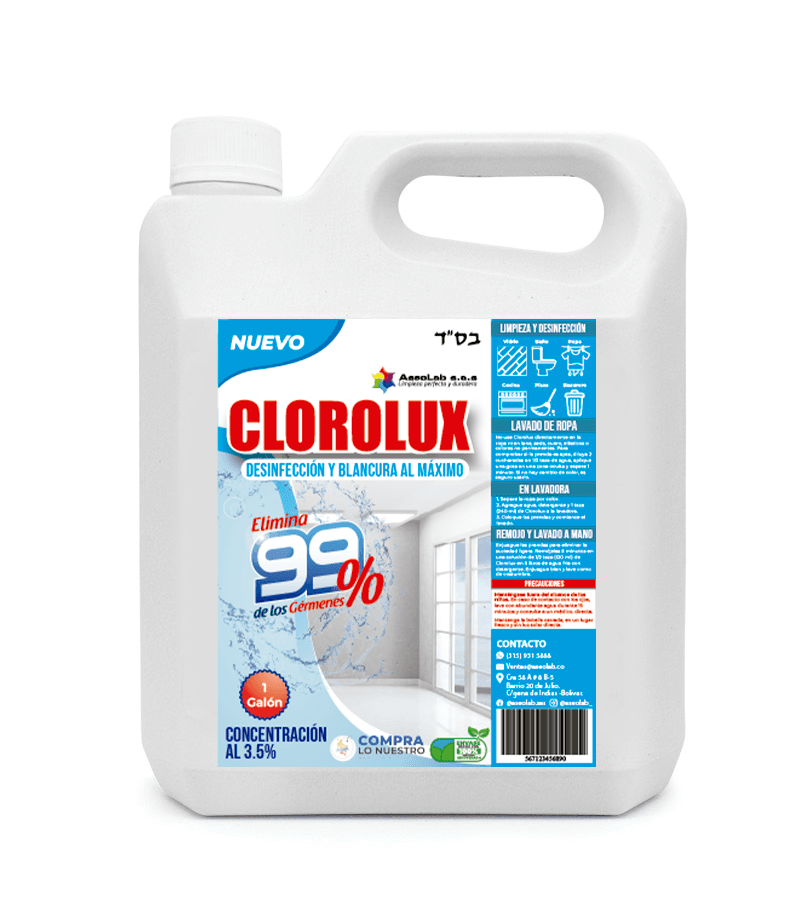 Clorolux 3.5% Concentración 1 Galón