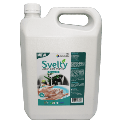 Jabón Líquido Svelty para Manos Antibacterial 1 Galón