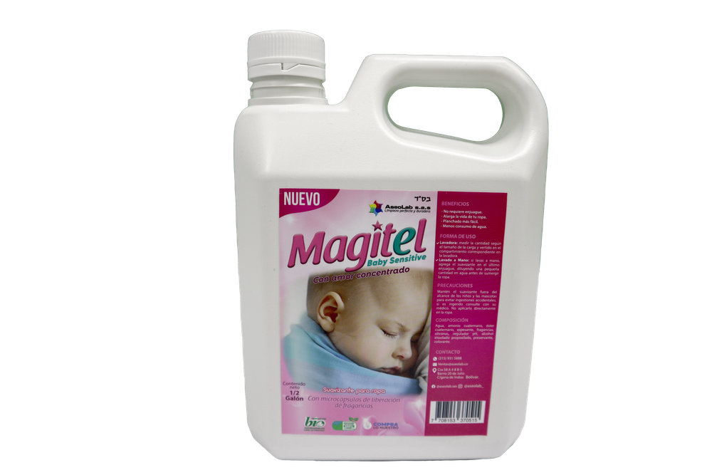 Magitel Baby Sensity - Suavizante concentrado para ropa Magitel Baby Sensity 2 Litros