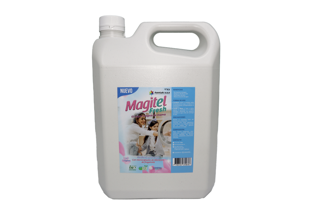 MAGITEL FRESH - Suavizante Inteligente para Ropa Magitel Fresh 4 Litros