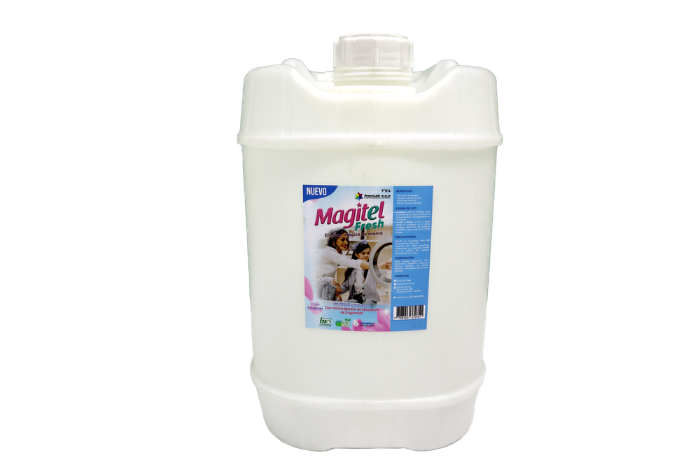 MAGITEL FRESH - Suavizante Inteligente para Ropa Magitel Fresh 5 Galones