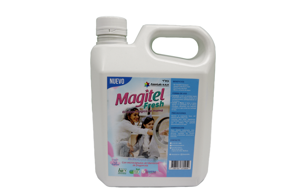 MAGITEL FRESH - Suavizante Inteligente para Ropa Magitel Fresh 2 Litros