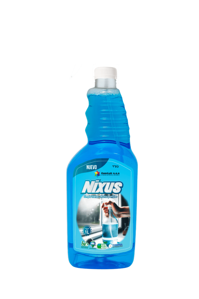 NIXUS - Limpiavidrios Multisuperficies Nixus 1 Litro (Refill)