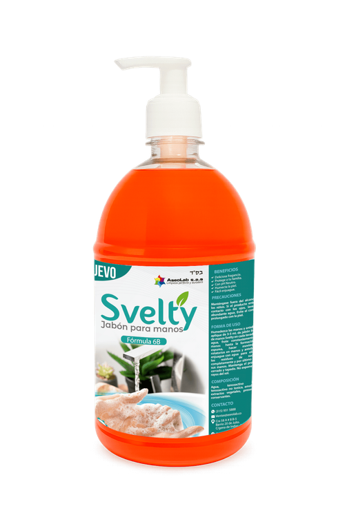Jabón Líquido Svelty para Manos Antibacterial 1 Litro