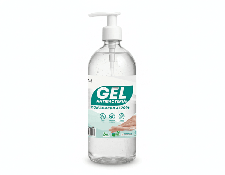 GEL ANTIBACTERIAL - Protección Inmediata para tus Manos Gel Antibacterial 1 Litro
