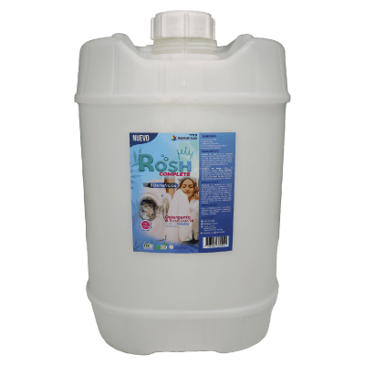 Detergente Líquido Suavizante Rosh Complete para ropa 5 Galones