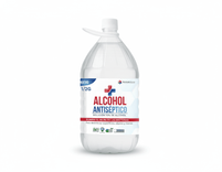 ALCOHOL ANTISÉPTICO - Desinfección Profesional de Manos y Superficies Alcohol Antiséptico 1/2 Galón
